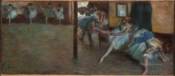 バレエのリハーサル エドガー・ドガ Oil Paintings